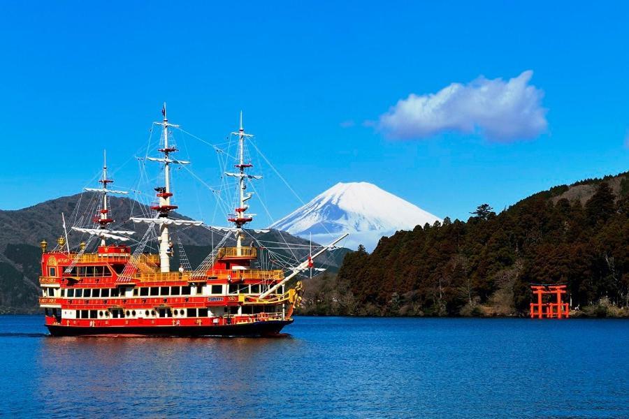 New Open『天然温泉』芦ノ湖畔の完全貸切別荘 Hakone Exterior photo